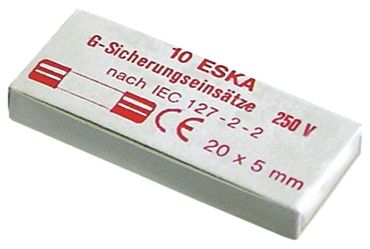 MBM-Italy Fine-wire fuse for hot air furnace FGP050, FEP050, FGP080