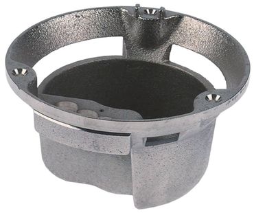 Brennerunterteil für Giga C4FZFGP, C4FZFEP, B8FZ, Whirlpool AGB353WP