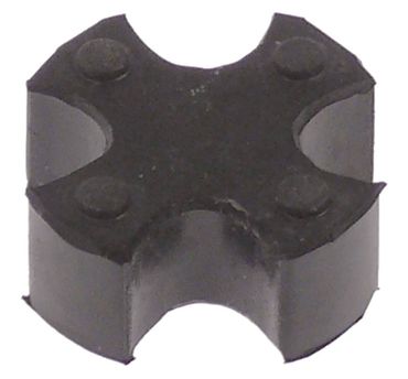 Telme Gummipuffer für Sahnemaschine Sahnemaschine für Kupplung ø 27mm