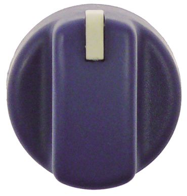 Electrolux Knebel für 210232, 178685, 178808 Achse spezial ø 32mm blau