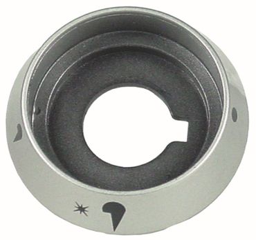 Bartscher Rosette für Gashahn mit Zündflamme Knebel