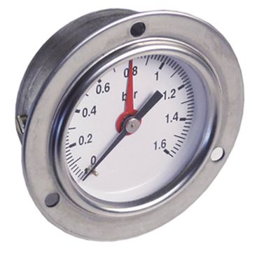 Küppersbusch Manometer für NES040, NES080, NES100 Anschluss rückseitig