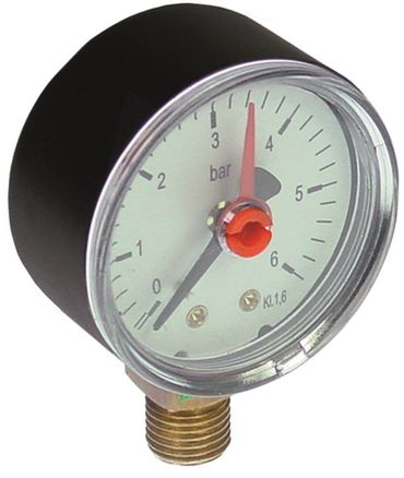 Manometer für Kombidämpfer Electrolux FCV/, 697402, 240124 0-6bar 1/4"