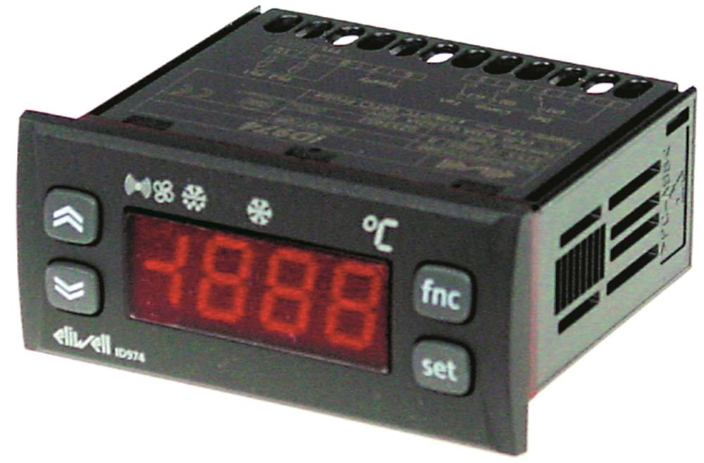 ELIWELL ID974 Elektronikregler 8A Ja Anzeige 3½-stellig 8A 5A Ja
