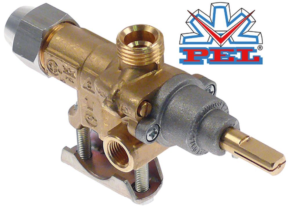 PEL 21S Gashahn für Lotus CF4-8GEM, CF4-8G, Bertos G7F4PW FG1, Mareno