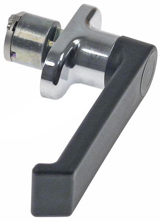 Cookmax Türgriff Befestigung innen Breite 40mm schwarz Höhe 62mm