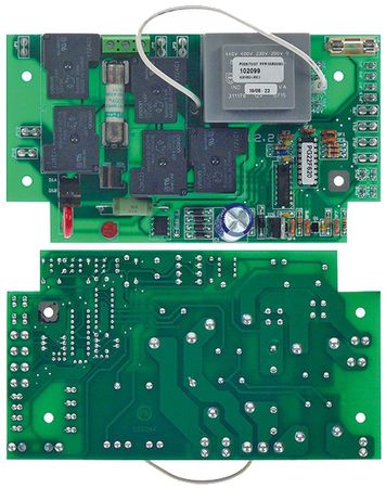 Robot-Coupe circuit board width 100mm length 180mm