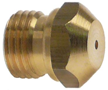 Gasdüse für Bertos G6F2H9+FG1, G6F2P9+FG1 M10x1 SW 11 Bohrung 2,30mm Gasdüse für Bertos G6F2H9+FG1, G6F2P9+FG1 M10x1 SW 11 Bohrung 2,30mm