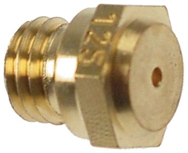 Silko Gasdüse für CCG6045, CCG6020 Bohrung 1,25mm M7x1 SW 10
