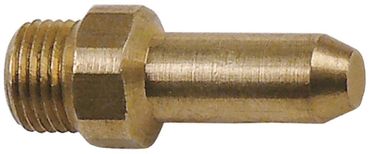 Gas nozzle M10x1 length 31mm SW 12