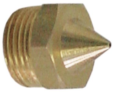Charvet gas nozzle bore 1.70mm 3/8" SW 17