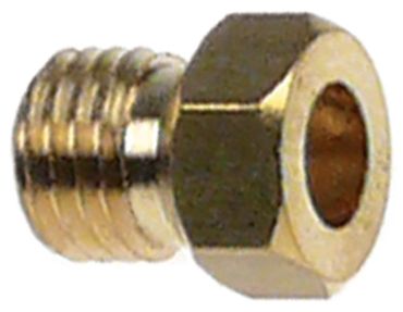Gasdüse für Bertos G7F4E, G7F6E, G6F4, RM-Gastro SPT90GL, Cookmax SW 7