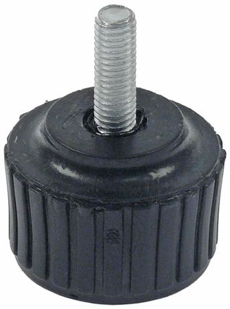 Metro professional equipment foot ø 40mm M8 thread length 23mm