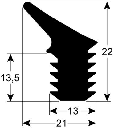 MKN Dichtung für Kippbratpfanne FlexiChef 3/1 Breite 685mm