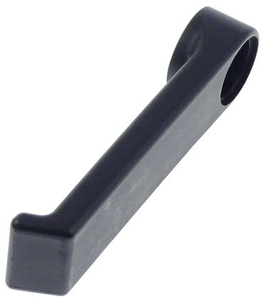 Unox Türgriff Breite 40mm schwarz Höhe 25mm Länge 165mm