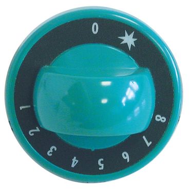 MBM-Italien Knebel für G4SMFA7, G4SF7, G6SFA7 für Gasthermostat grün