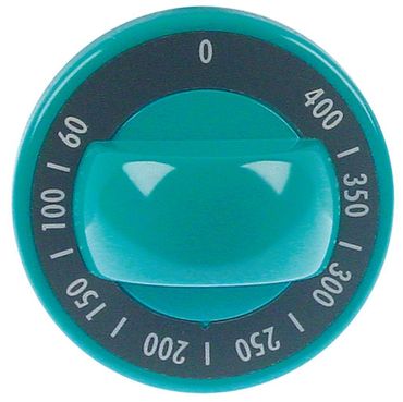 MBM-Italien Knebel für ECFT 66, ECFT 46 für Thermostat grün ø 70mm