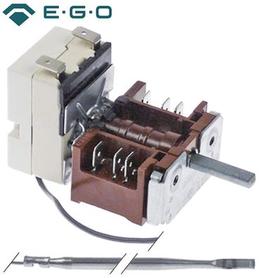 EGO Thermostat für Falcon G7208, G7204, G7211 mit Vorsatzschalter 16A