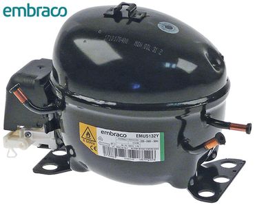 EMBRACO-ASPERA EMU5132Y Kompressor HBP 50Hz 7,40kg 6,76cm³ R600a 1/7HP