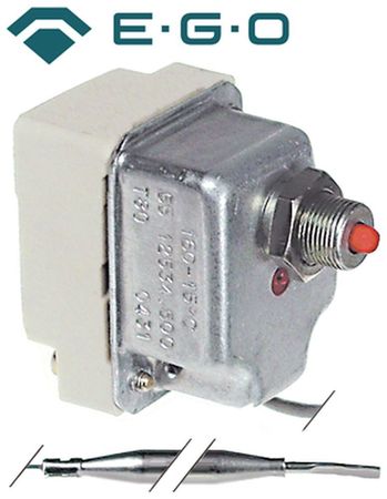 EGO 55.12524.600 Sicherheitsthermostat für Kombidämpfer Rational CM101