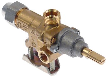 Bartscher Gashahn Breite 75mm Höhe 32mm Tiefe 119mm