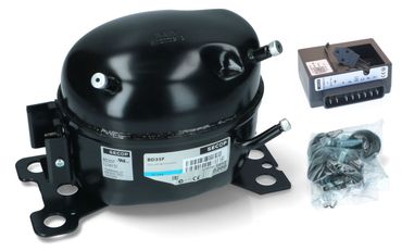 SECOP-DANFOSS BD35F Kompressor mit Steuergerät HMLBP R134a 12-24V