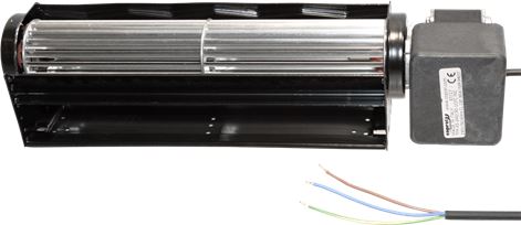 Querstromlüfter Trial TAS36B-023, 33W 230V 50/60Hz, Motor rechts, Walze Querstromlüfter Trial TAS36B-023, 33W 230V 50/60Hz, Motor rechts, Walze