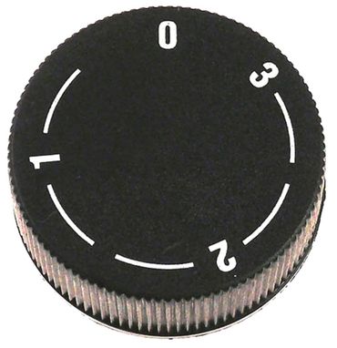 Cookmax Knebel für 221002, 221001, 221003 für Energieregler ø 42mm 1-3