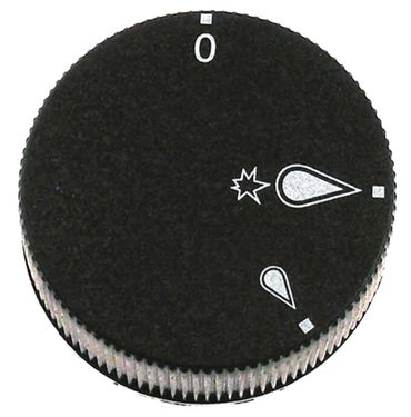 Knebel für Cookmax 243007, 243008, 113001, RM-Gastro FTH30GL ø 42mm