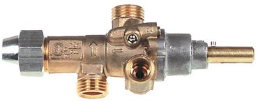 Lotus Gashahn PEL21S für CF4-98G, CF6-912G mit Zündflamme 22/15mm