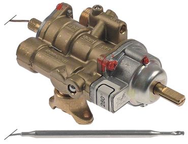 PEL 25ST Gas thermostat for Angelo Po 1G1FA0G, 1G1FA0GV M10x1 21/15mm