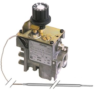 SIT Gas Thermostat for Deep Fryer Mareno EF74G8VA, EF74G8VG, Cookmax