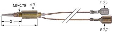 Bertos Thermoelement für G7F4E, G7F6E, G6F2B+A2 Länge 750mm M6x0,75