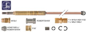 SIT thermocouple set for Cookmax 221015 length 900mm 11 pieces