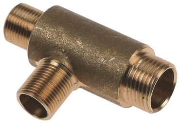 Bezzera tap body for BZ35, BZ40 3/8" steam/water G1 M13x1 G2 M13x1