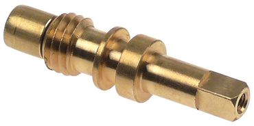 Bezzera axle for BZ35 for steam / water tap ø 12.7mm ø 12.7mm brass