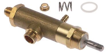 Steam tap for espresso machine for steam with swivel lever brass Steam tap for espresso machine for steam with swivel lever brass