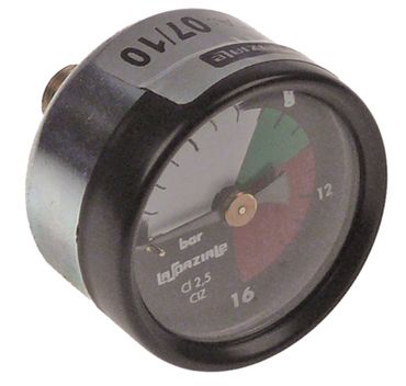Manometer für Siebträger Anschluss 3/8" '0 bis 25bar ø 42mm 