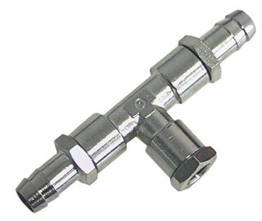 T-piece for dishwasher connection 1/8" 1/8" 3-way