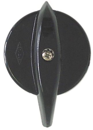 Cuppone toggle for pizza oven EVOLUTION MECHANICAL ø 48mm black