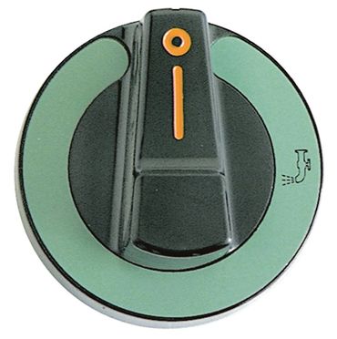 Giga Knebel für KBRGM12IN, KBRGM12 ø 75mm Wasser für Achse ø 10x8mm