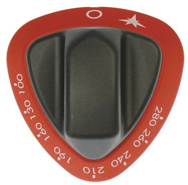 Angelo Po toggle 0A0FT4G, 0D0FT4G for gas thermostat 100-280°C red
