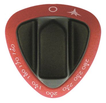 Angelo Po toggle 1G1FA0G, 1G1FA0GV for gas thermostat 160-280°C red