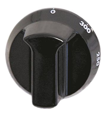 Ambach toggle SIE-105, SIEC-105 for thermostat ø 52mm black 50-300°C