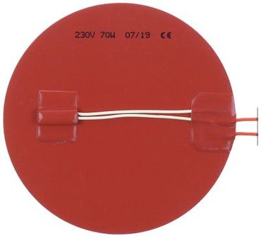 Folienheizkörper für Animo CB1x20WL, CB2x20W 70W 230V ø 155mm Folienheizkörper für Animo CB1x20WL, CB2x20W 70W 230V ø 155mm