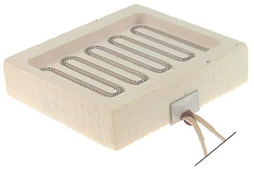 Polydor radiant heater with 2 connections 600W 230V length 150mm