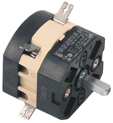 GIOVENZANA rotary switch for Fabar 2-pole 690V 0-1 2 switching positions