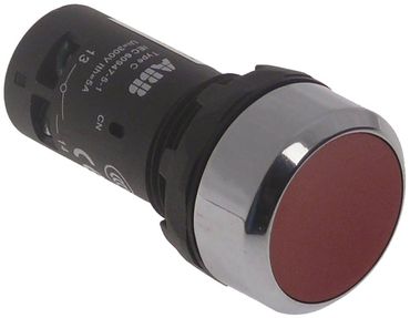 ABB CP1-30R-11 Drucktaster für Kippbratpfanne Gas Giga KBRGM12IN rot