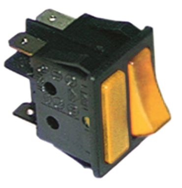 Animo rocker switch for FC-GL-1x10-HW, A200W 1 pole 250V 1NO/luminaire