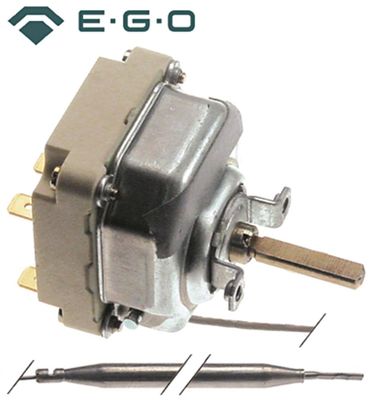 EGO 55.34065.020 Thermostat für Electrolux 617109, 617510, 617121 3NO